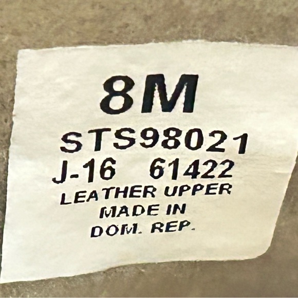 Sperry Womens Blue Leather TopSider Angelfish Boat Deck SlipOn Casual Shoes SZ 8 - Picture 11 of 11